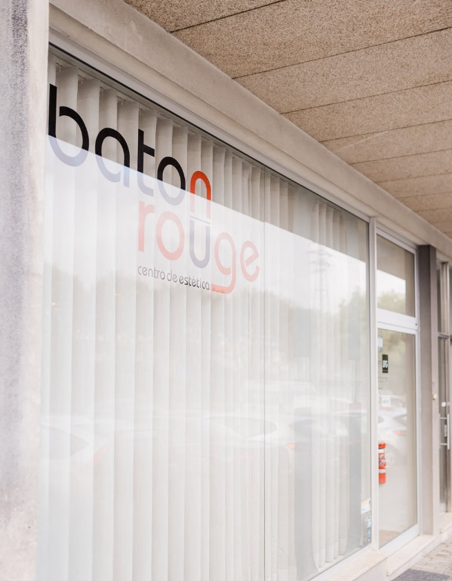 Montra da Baton Rouge — centro de estética, em Braga